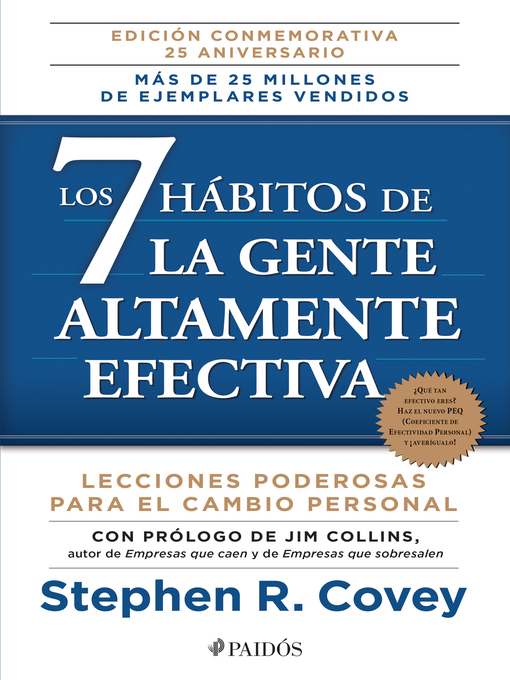 Title details for Los 7 hábitos de la gente altamente efectiva (Edición mexicana) by Stephen R. Covey - Wait list